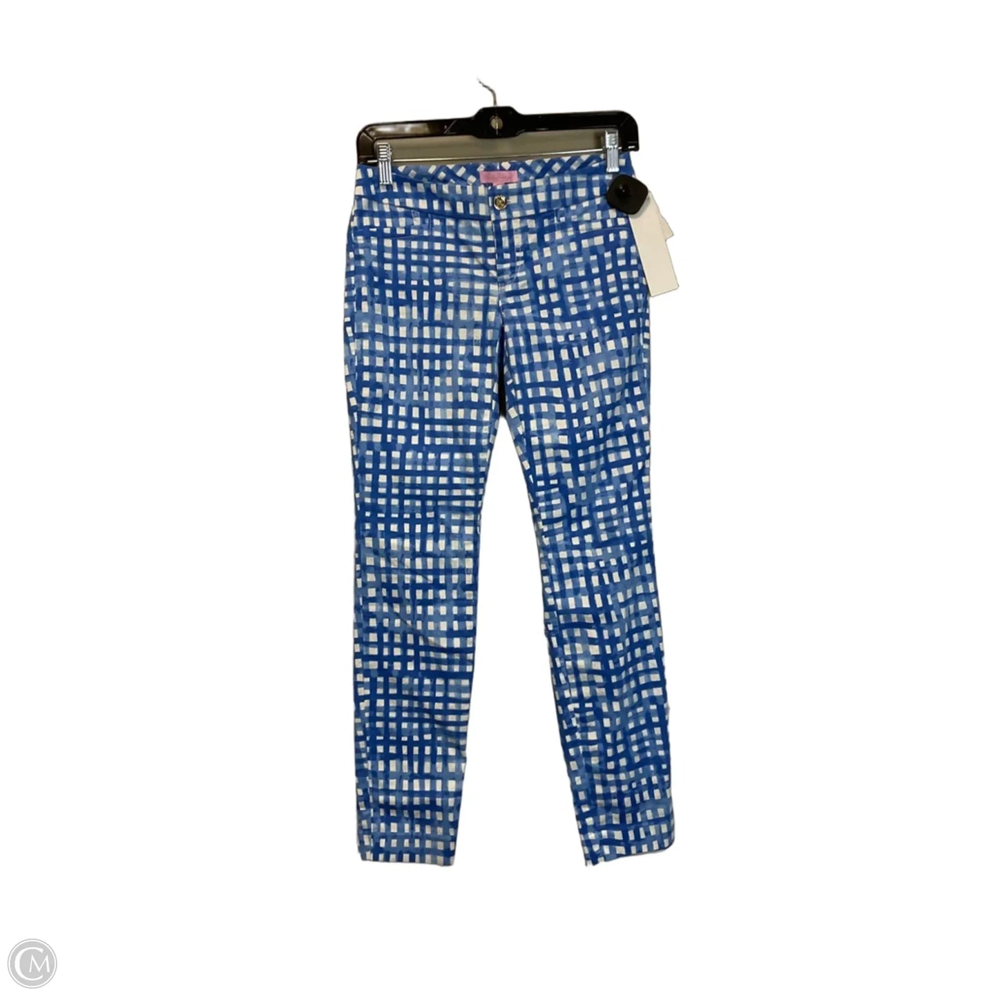 Pants Designer By Lilly Pulitzer In Blue, Size: 0p