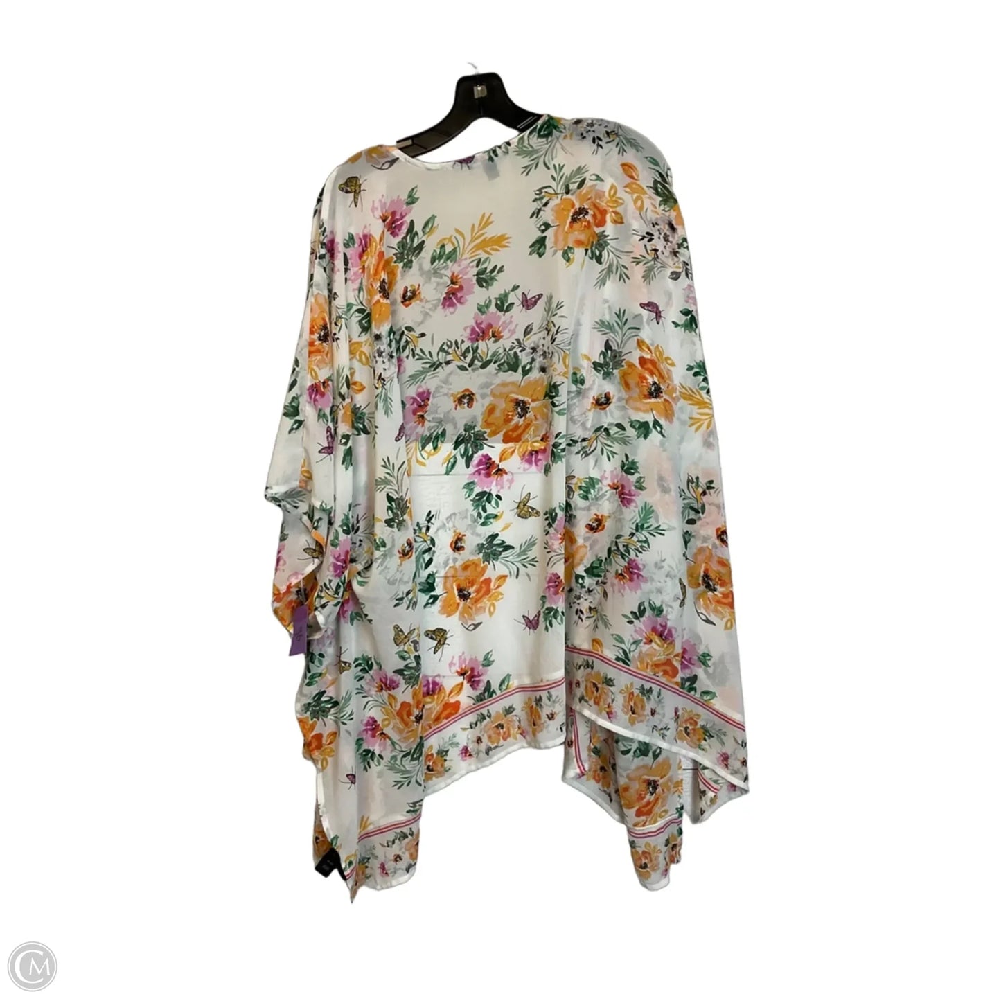 Kimono By Torrid In Floral Print, Size: 3x