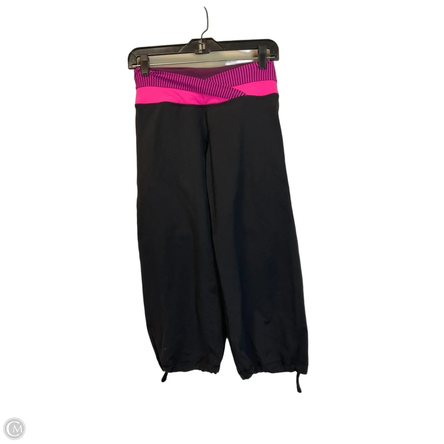 Athletic Capris By Lululemon In Black, Size: S