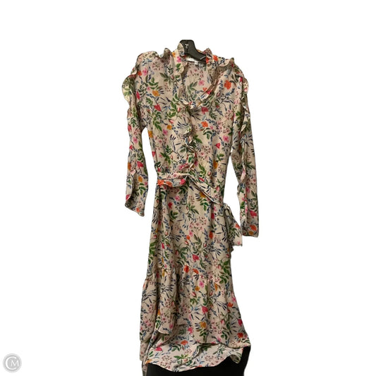 Dress Casual Maxi By Julia Jordan In Floral Print, Size: 8