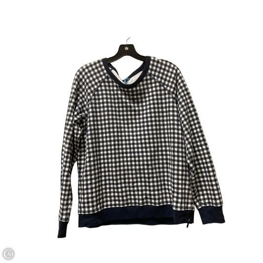 Sweatshirt Crewneck By Draper James In Blue, Size: Xl