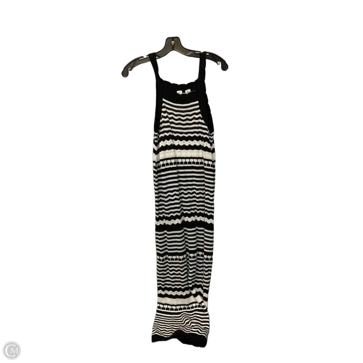 Dress Casual Maxi By Joie In Black & White, Size: S