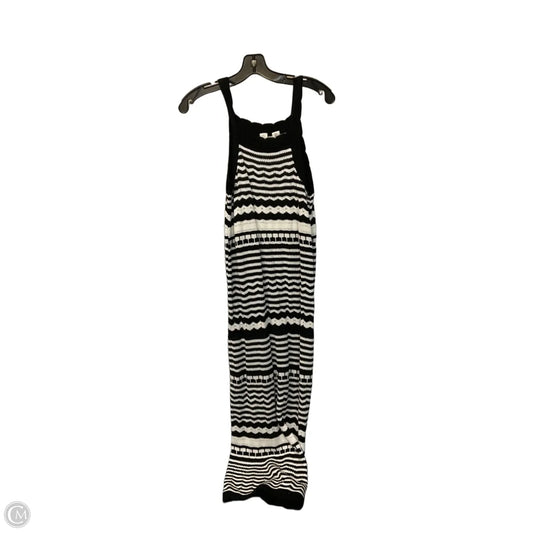 Dress Casual Maxi By Joie In Black & White, Size: S