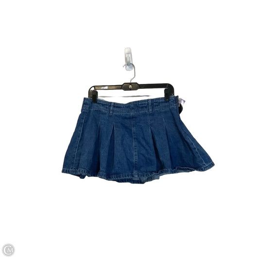 Skort By American Eagle In Blue Denim, Size: 2