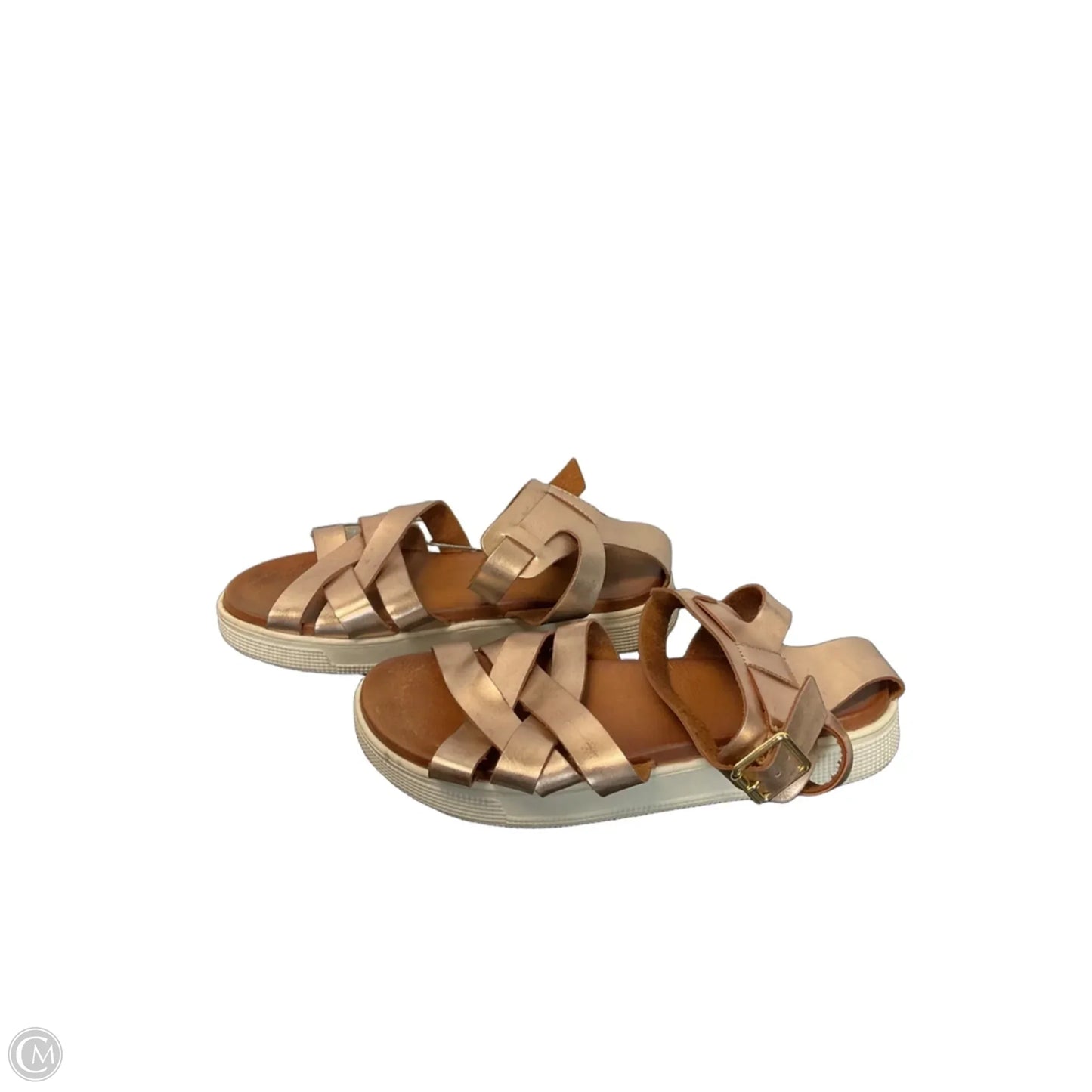 Sandals Flats By Mia In Rose Gold, Size: 9