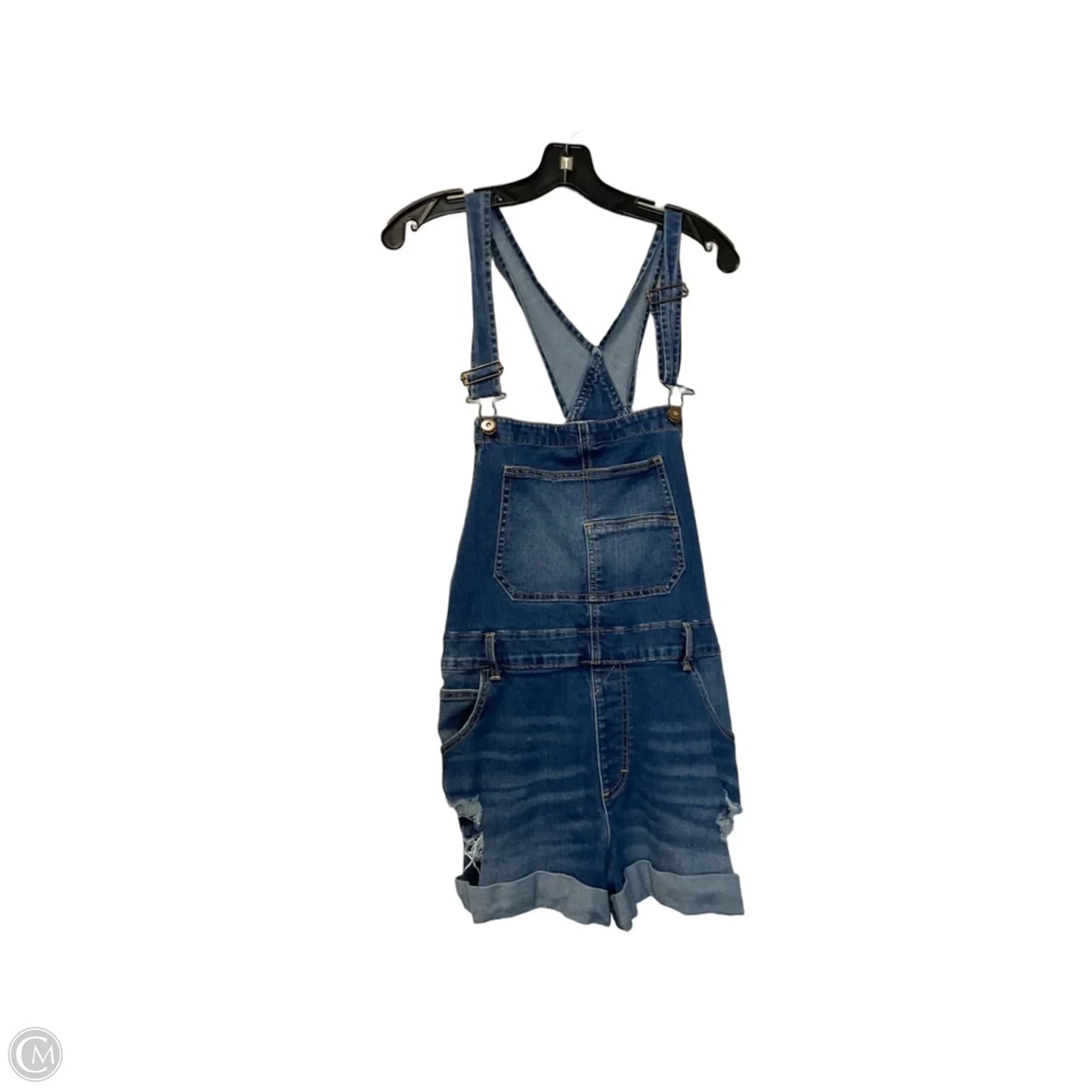 Overalls By No Boundaries In Blue Denim, Size: Xl