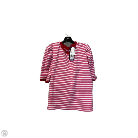 Top Short Sleeve Designer By Rebecca Minkoff In Pink & Red, Size: Xxl