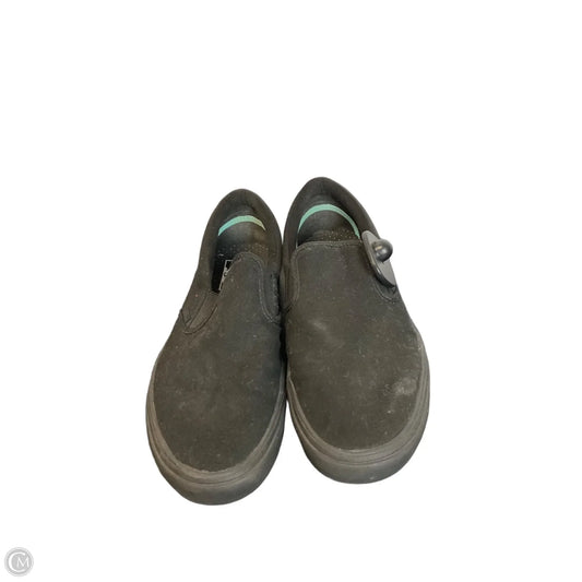 Shoes Flats By Vans In Black, Size: 11