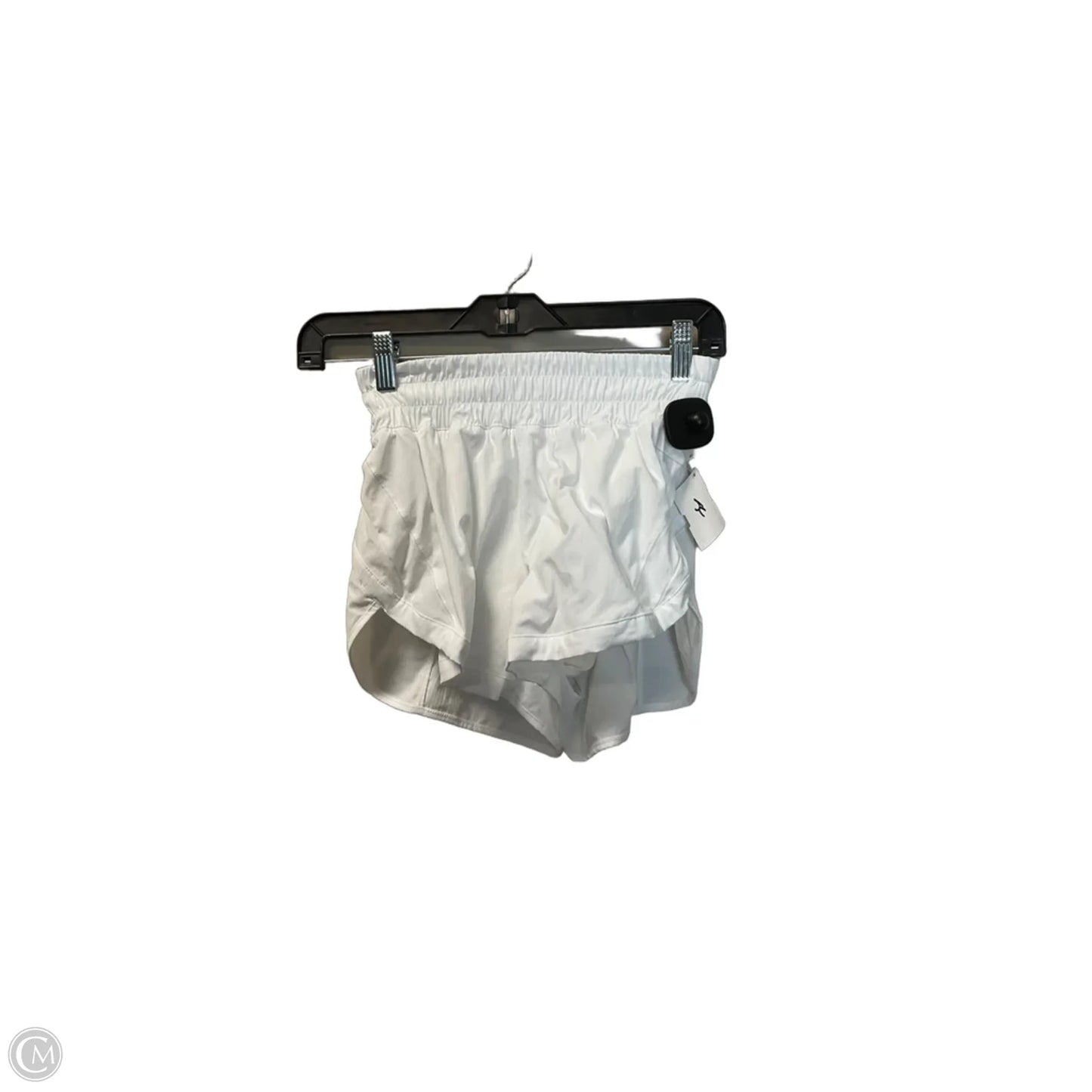 Athletic Shorts By Lululemon In White, Size: 2
