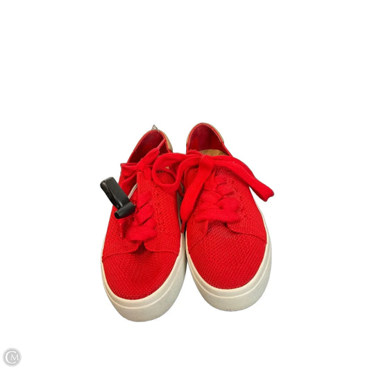 Shoes Sneakers By Lucky Brand In Red, Size: 6.5