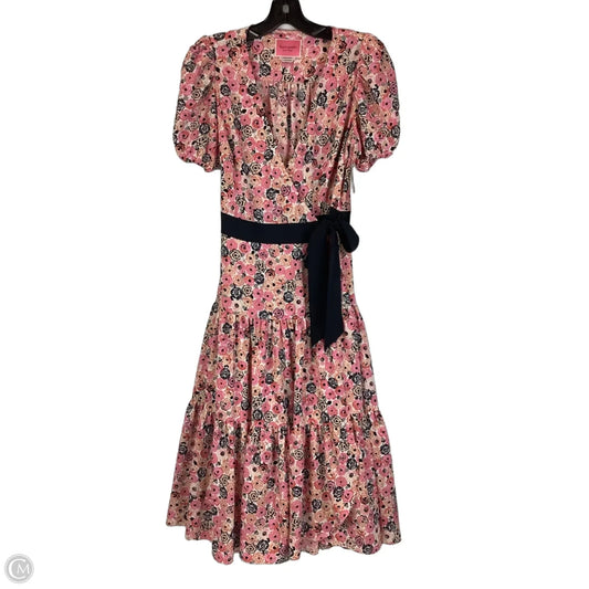 Dress Designer By Kate Spade In Floral Print, Size: Small