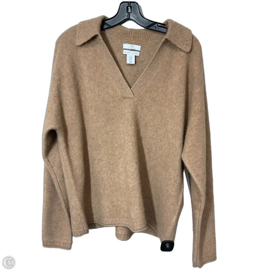 Sweater Designer By Halston In Beige, Size: Xl