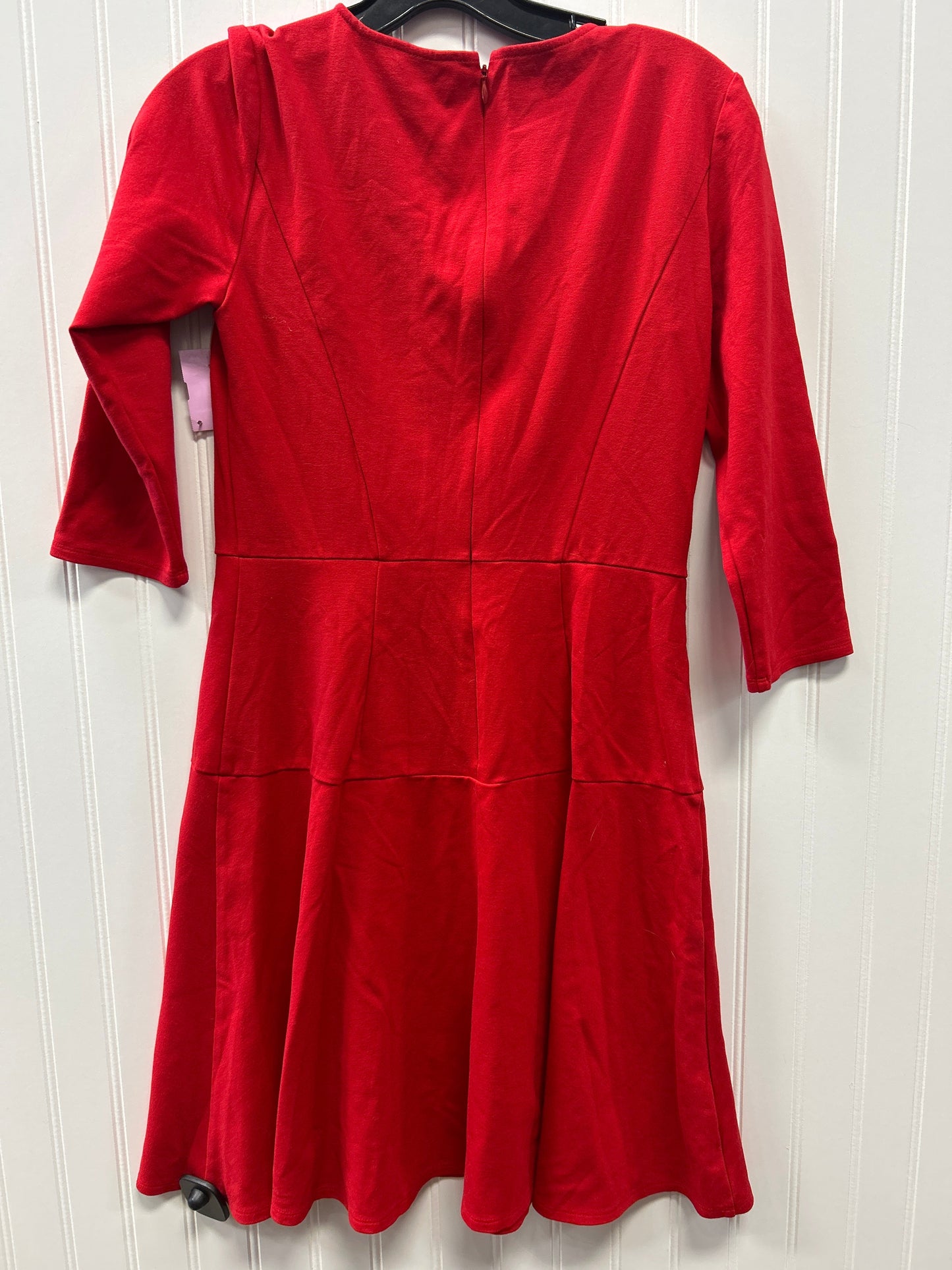 Dress Work By Ann Taylor In Red, Size:2