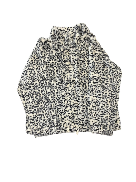 Sweatshirt Collar By Pol In Leopard Print, Size:L