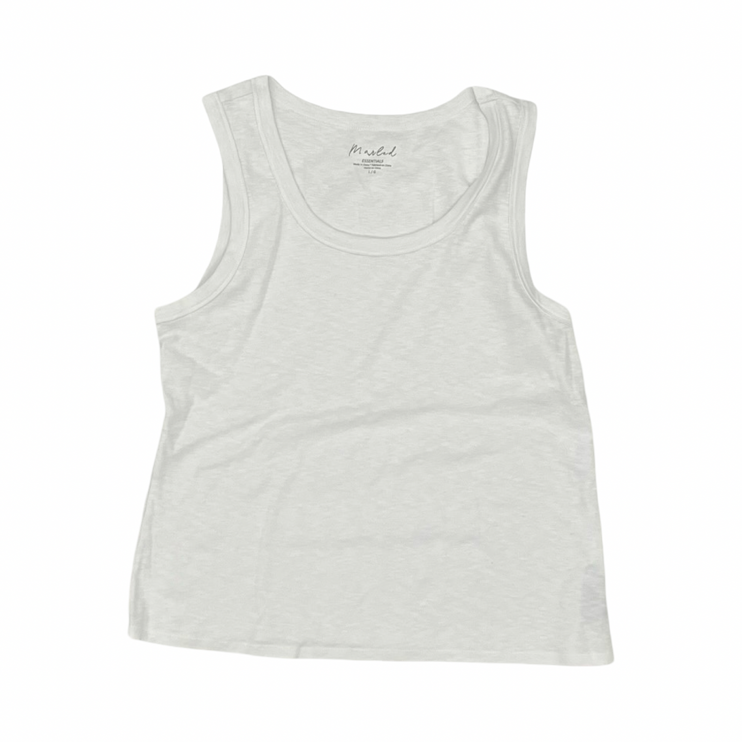 Tank Top By Marled In White, Size:L