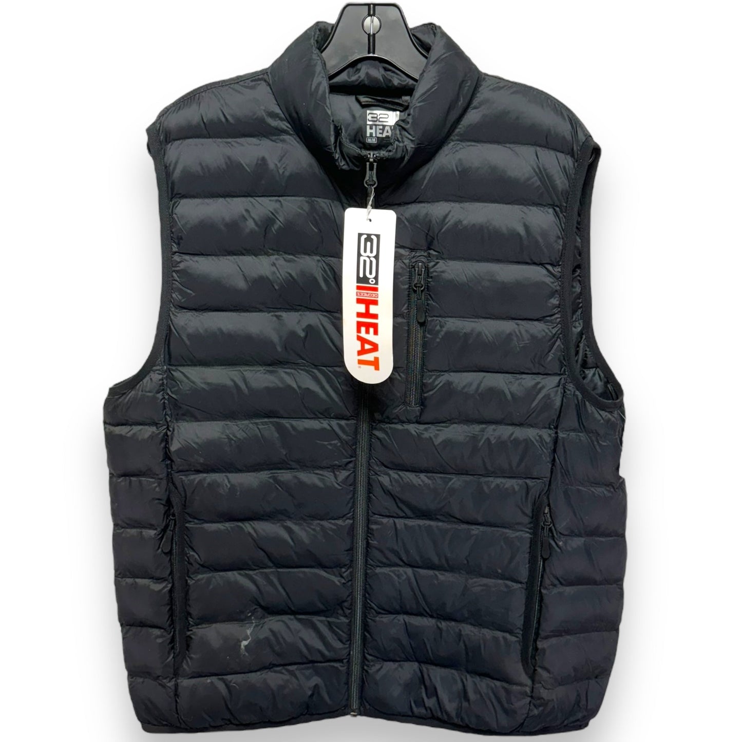 Vest Puffer & Quilted By 32 Degrees In Black, Size: M