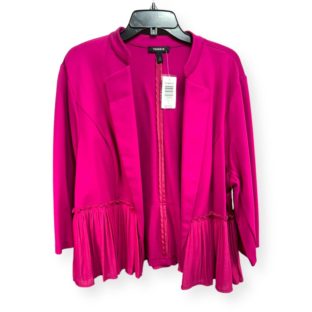 Pink Blazer Torrid, Size 2x