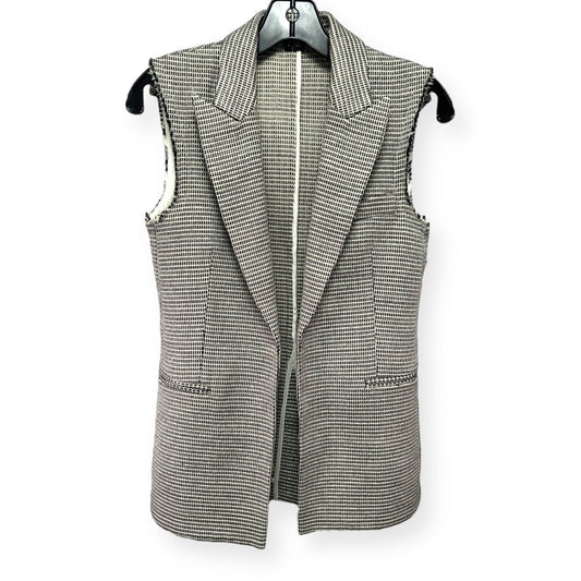 Checkered Pattern Vest Other Theory, Size 0