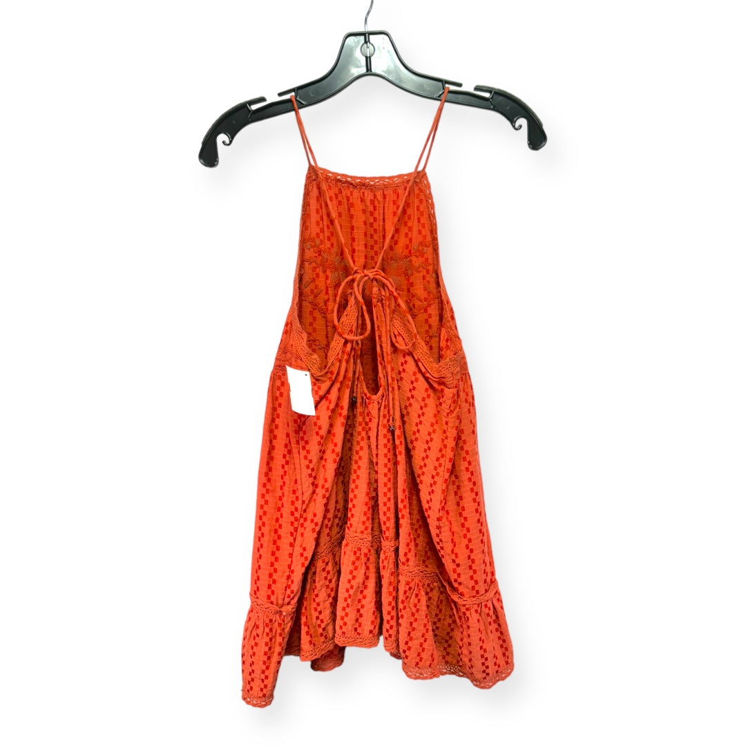 Elisa Tunic Lace Top in Paprika Free People, Size S