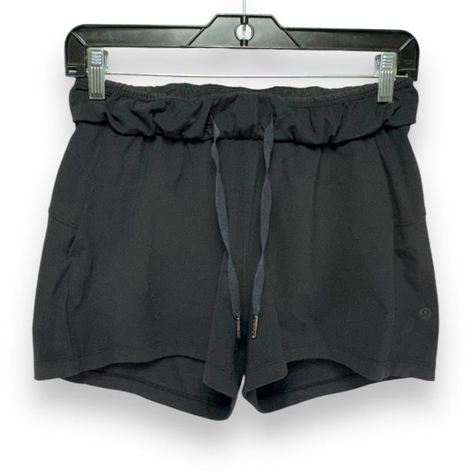 Athletic Shorts By Lululemon In Black, Size: 4