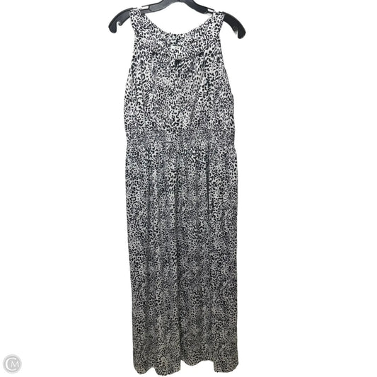 Dress Casual Maxi By Soma In Leopard Print, Size: Xl