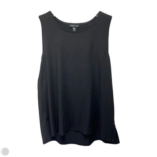 Top Sleeveless By Eileen Fisher In Black, Size: Xl