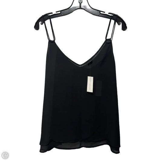 Top Sleeveless By Ann Taylor In Black, Size: Xl