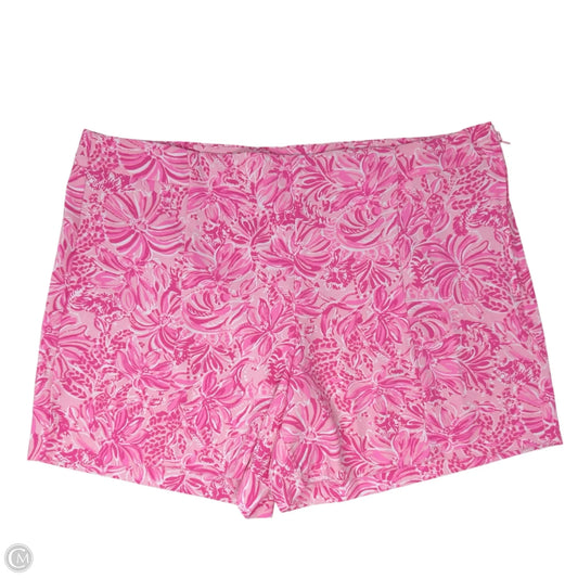 Fola Shorts Designer By Lilly Pulitzer In Pink, Size: 12