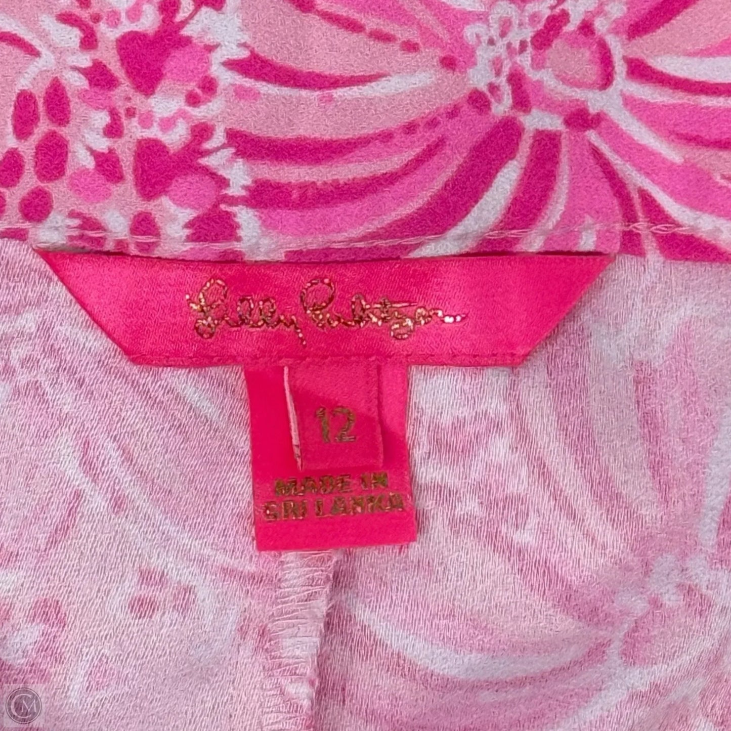 Fola Shorts Designer By Lilly Pulitzer In Pink, Size: 12