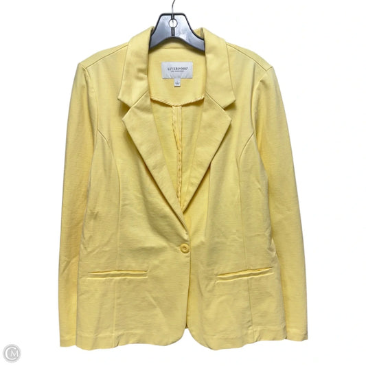 Blazer By Liverpool In Yellow, Size: L