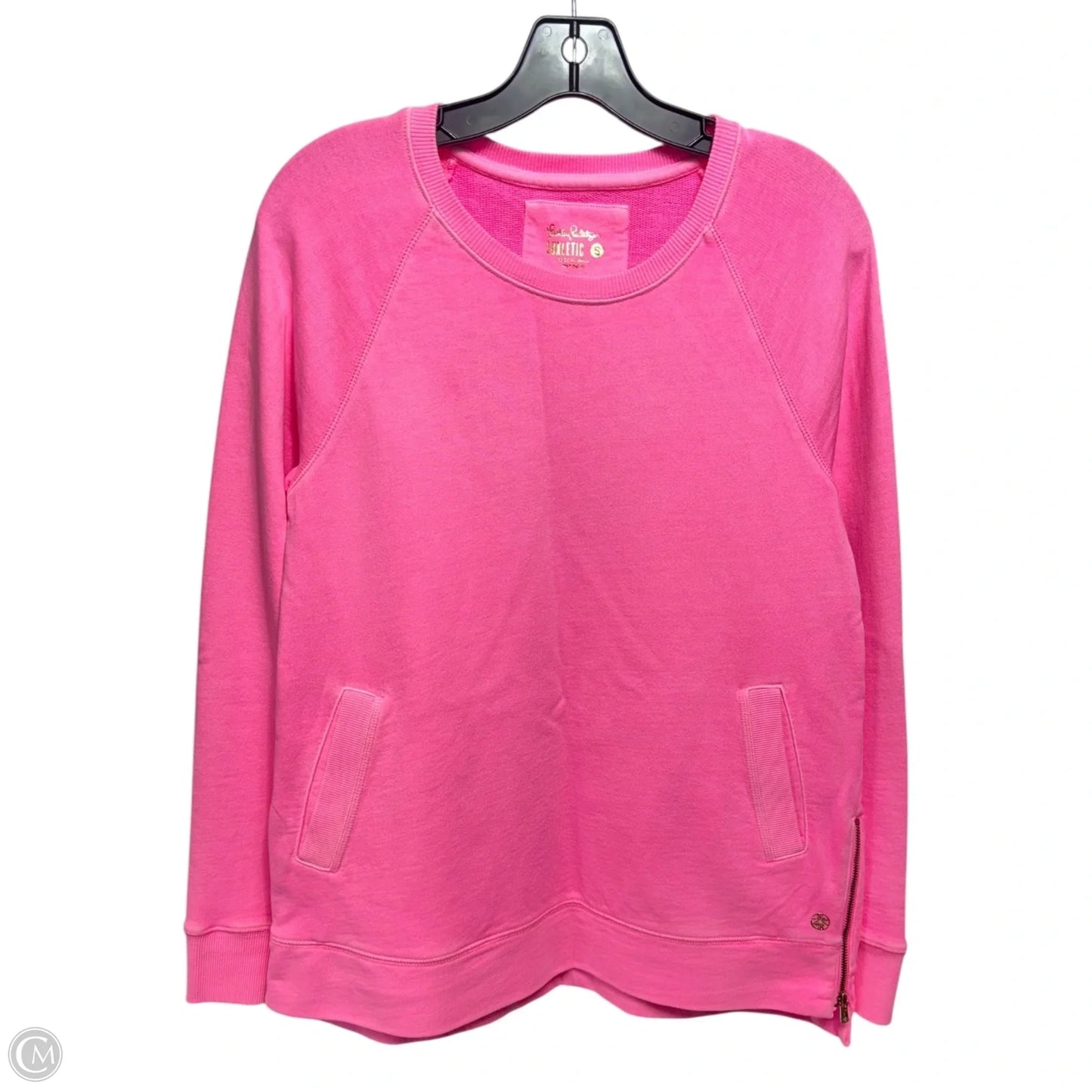 Beach Comber Pullover Sweatshirt Designer By Luxletic Lilly Pulitzer In Pink, Size: S