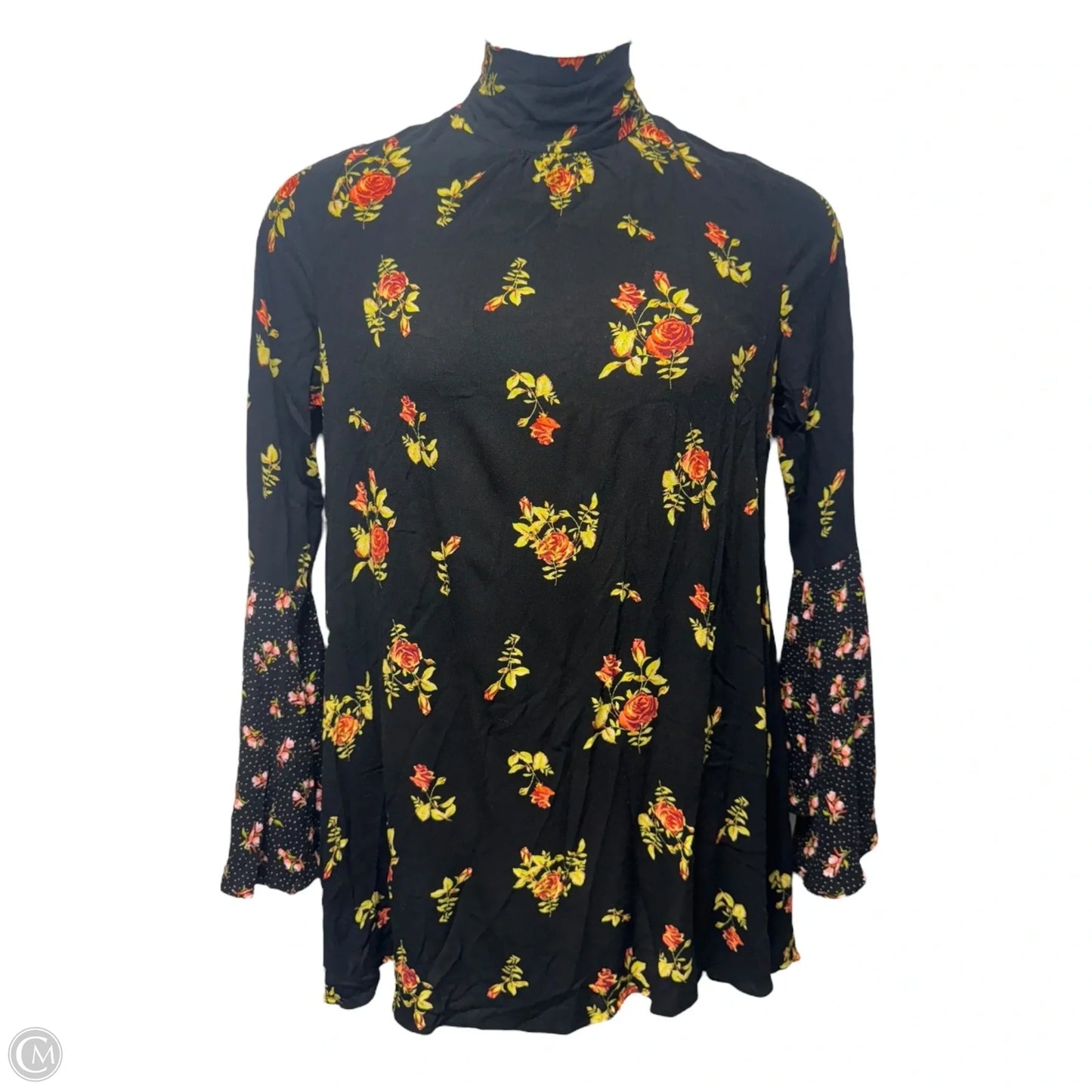 Tate printed tunic dress mini & short By Free People In Floral Print, Size: M