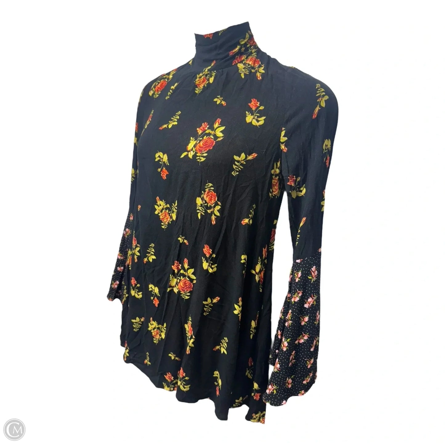 Tate printed tunic dress mini & short By Free People In Floral Print, Size: M