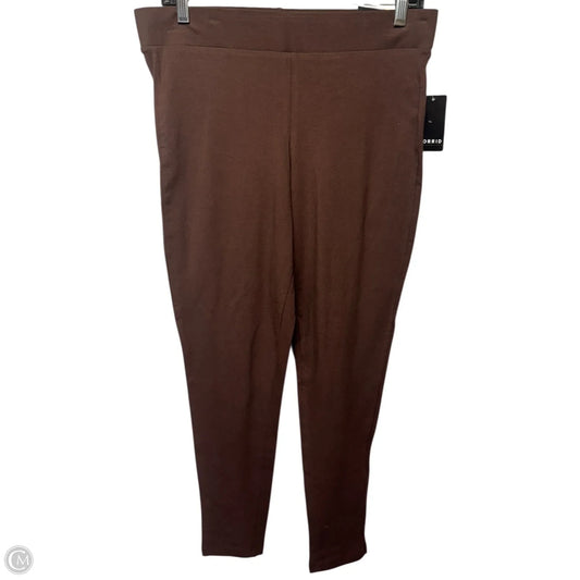 Pants Leggings By Torrid In Brown, Size: 1x