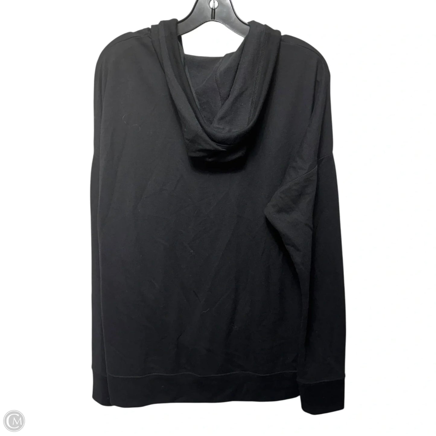 Athletic Sweatshirt Hoodie By Asics In Black, Size: Xl