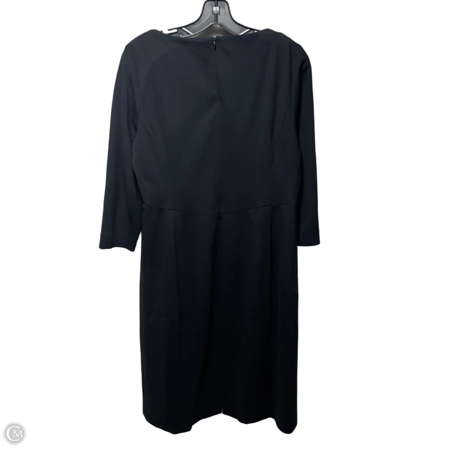Dress Casual Midi By Nina Mclemore In Black, Size: 8