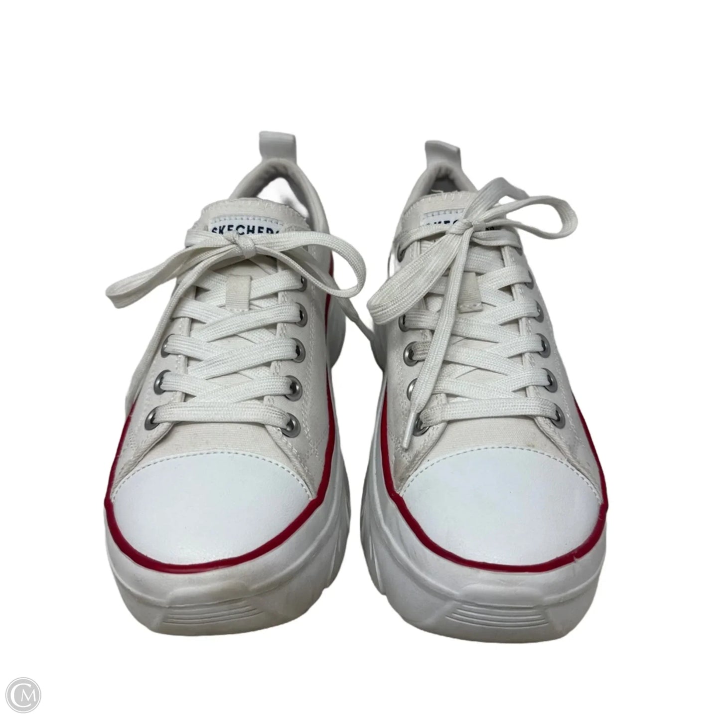 Funky Street-Groove Way Low Sneakers By Skechers In White, Size: 8