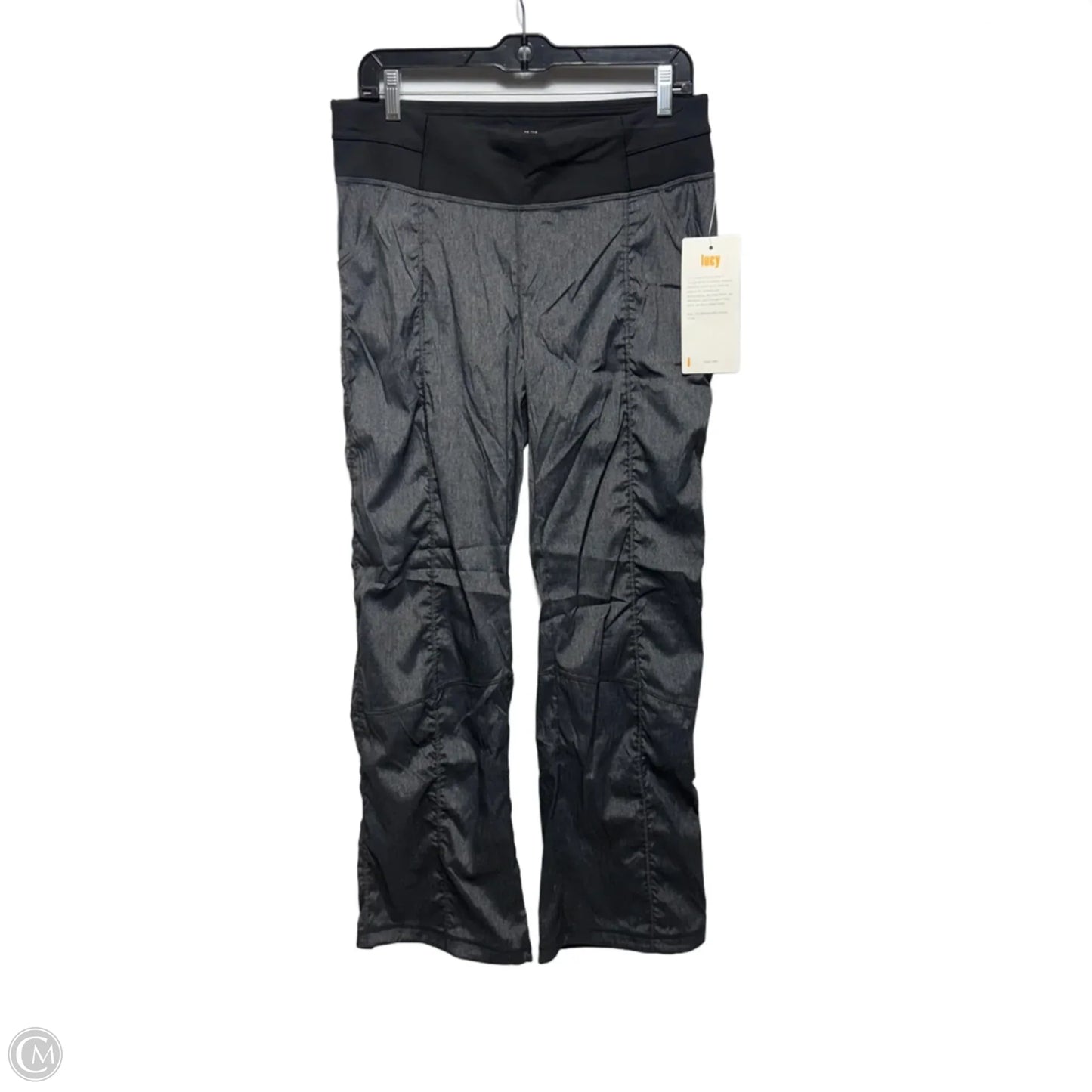 Get Going Athletic Pant By Lucy In Black Heather, Size: M