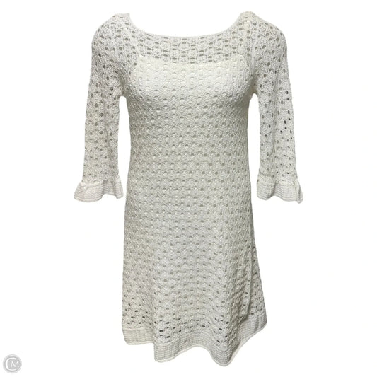 Shauna Crochet Dress Designer By Lilly Pulitzer In White, Size: M