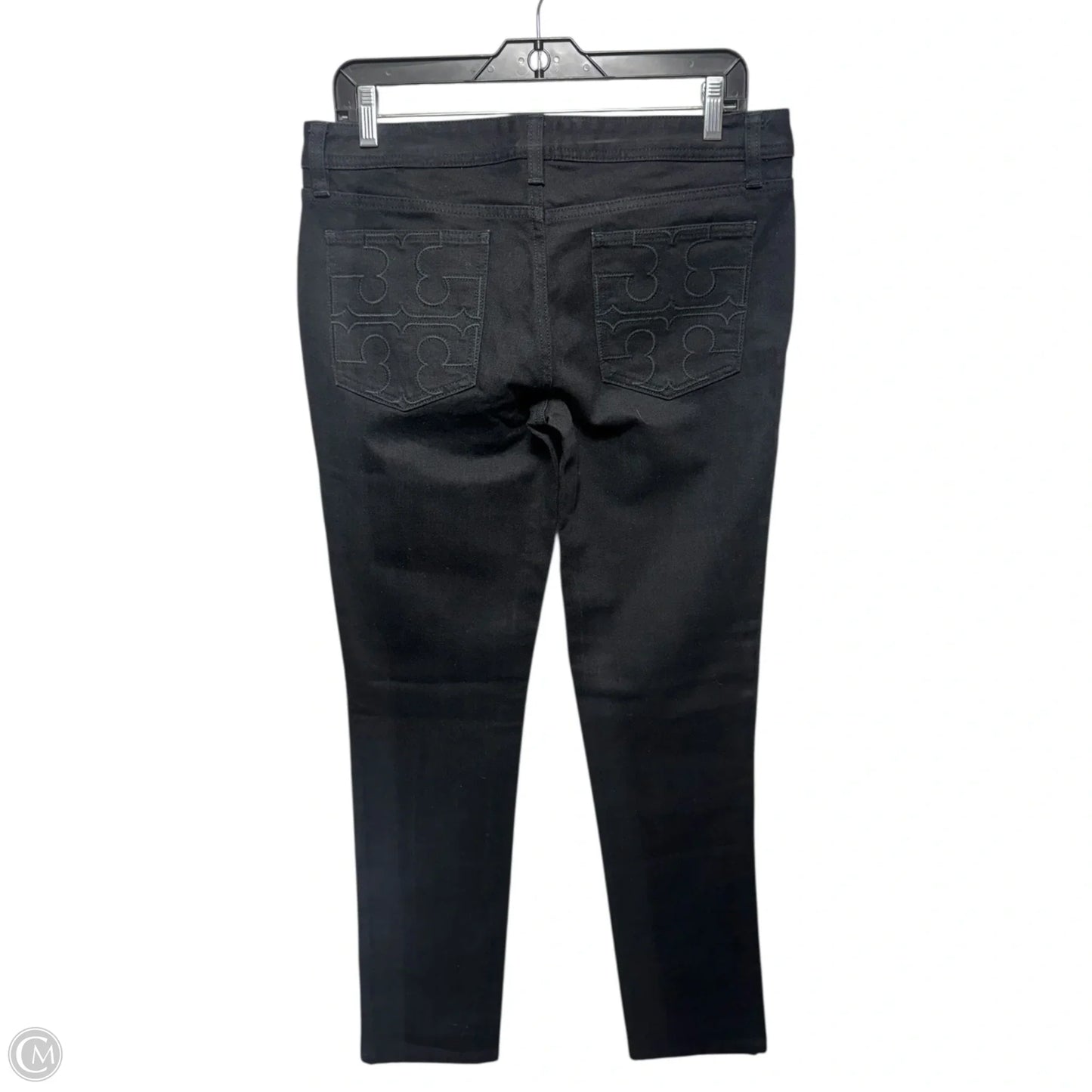 Jeans Designer By Tory Burch In Black, Size: 10
