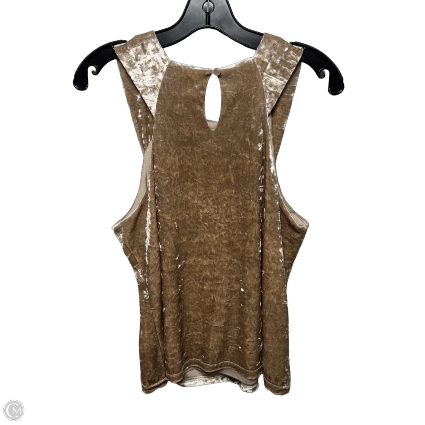 Top Sleeveless By Porridge In Tan, Size: M