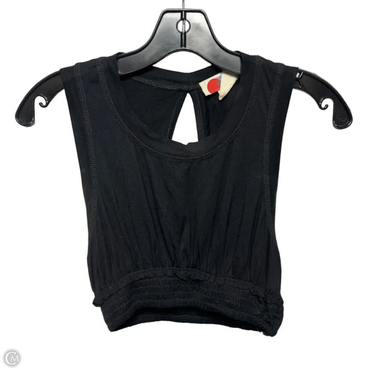 Open Back Athletic Bra By Free People In Black, Size: Xs