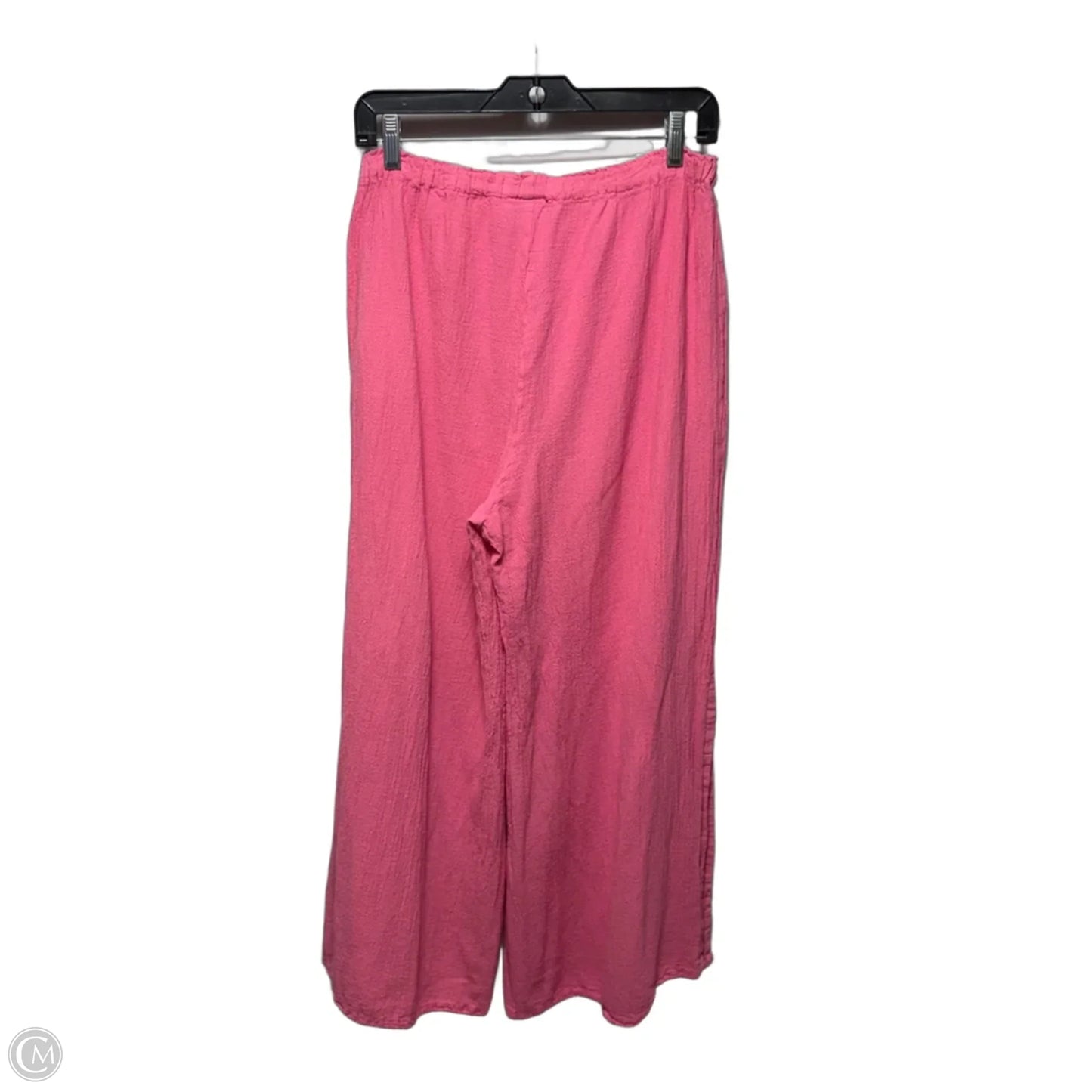 Pants Wide Leg By Oh My Gauze In Pink, Size: L/XL