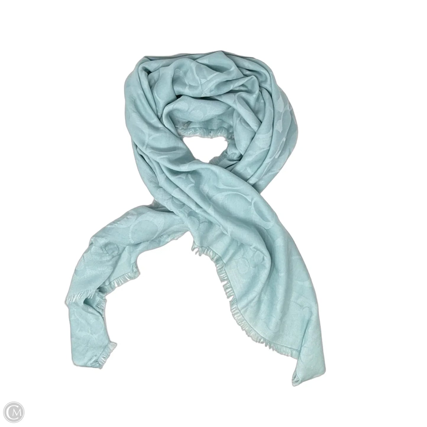 Signature Oversized Square Scarf Designer By Coach