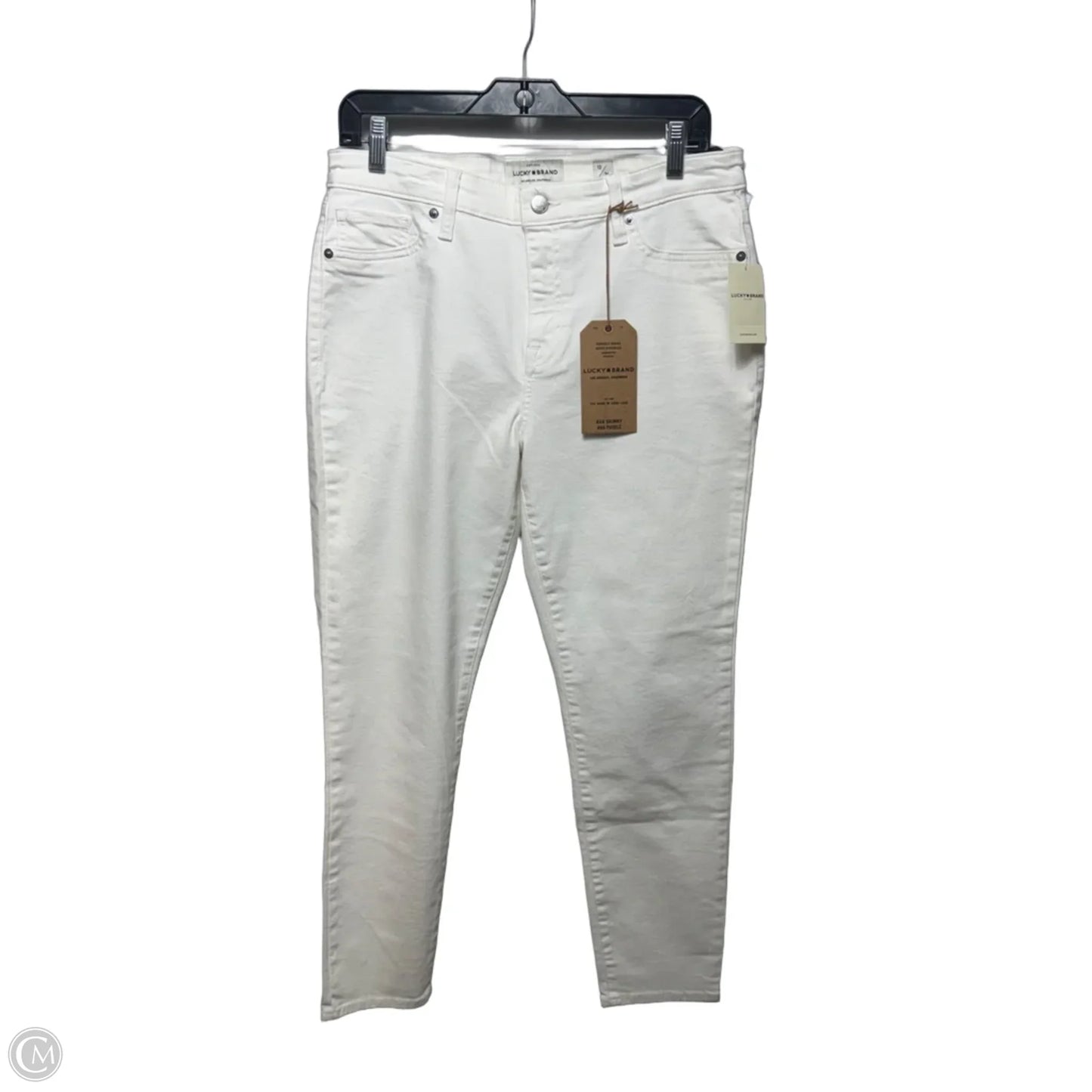 Jeans Ava Skinny By Lucky Brand In White, Size: 12/31
