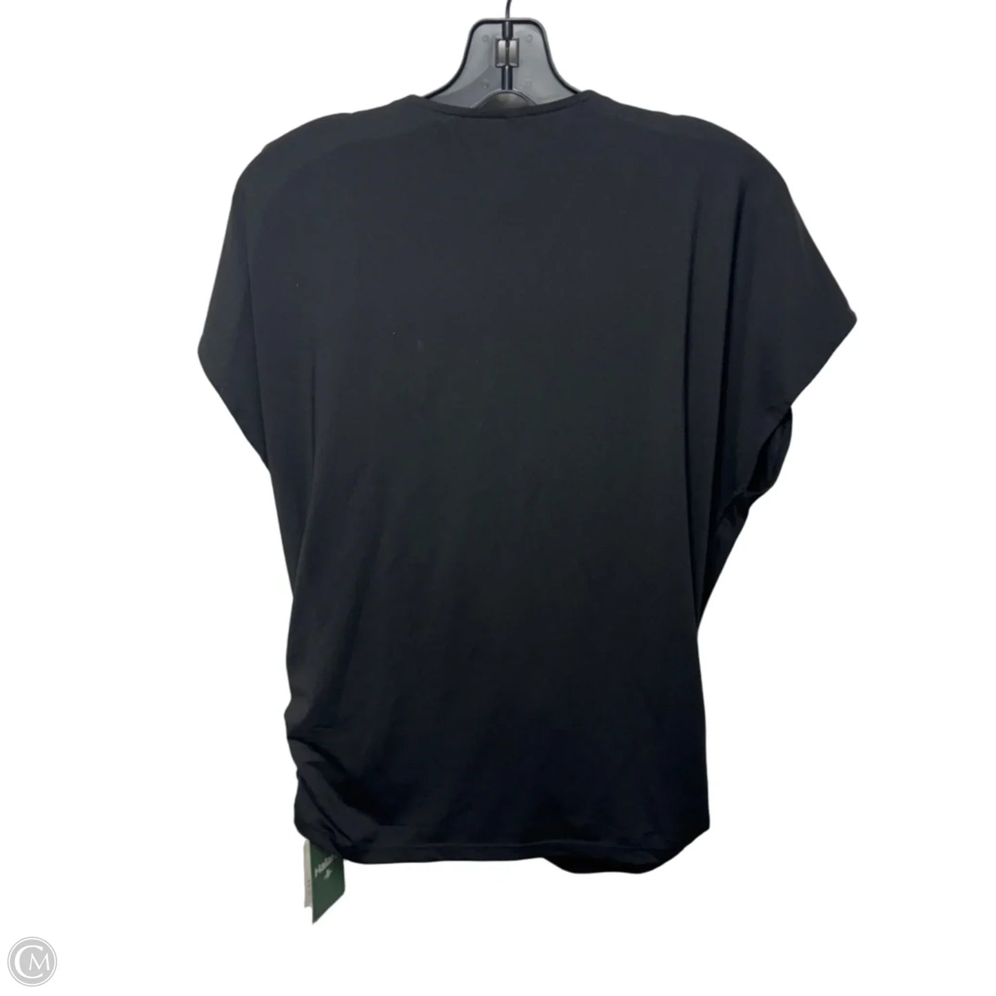 Top Short Sleeve By Halara In Black, Size: L