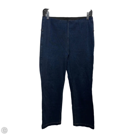Jeggings Jeans By Lysse In Blue Denim, Size: M