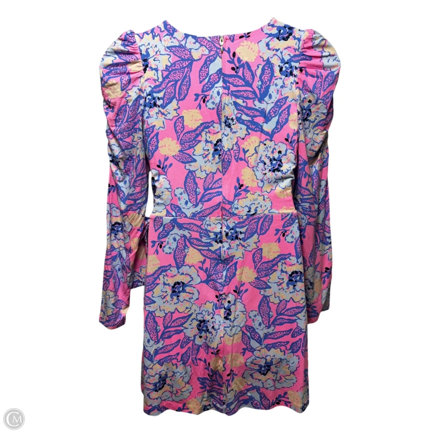 Jemma Romper Dress Designer By Lilly Pulitzer In Floral Print, Size: 12
