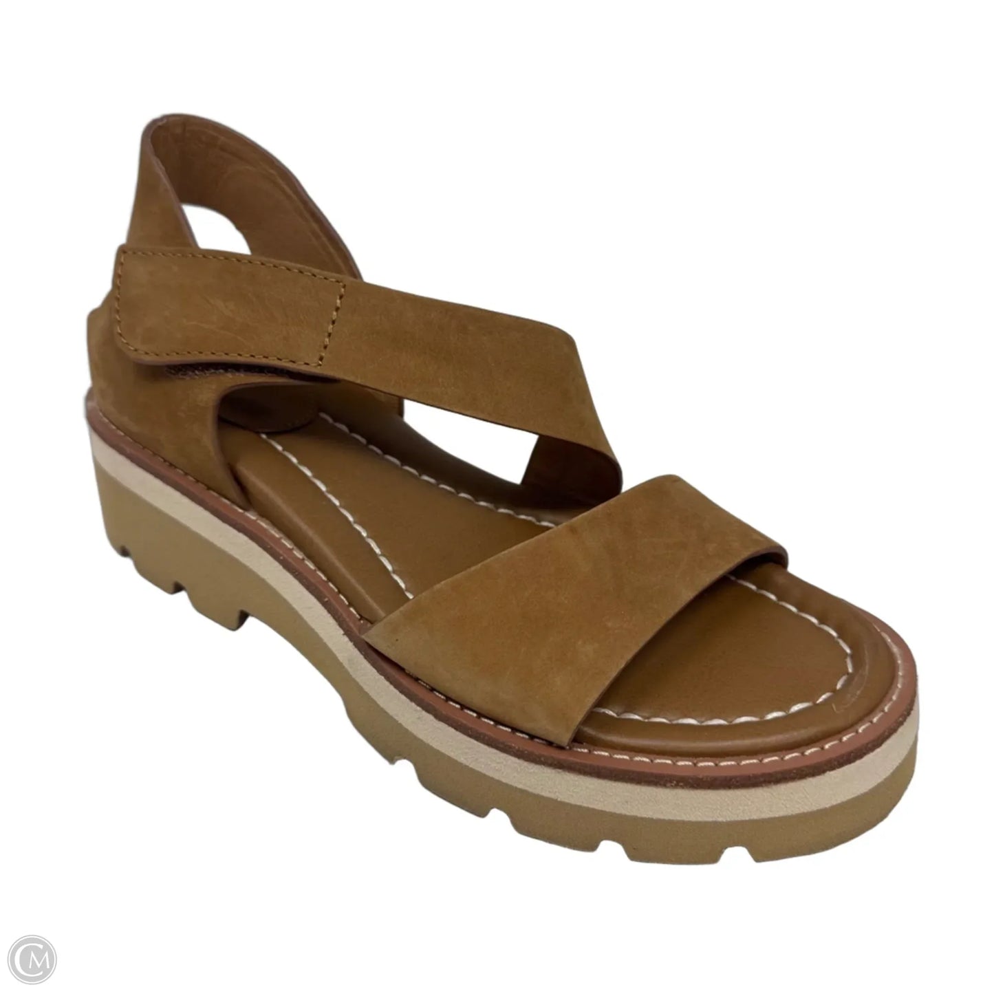Pru Platform Sandals By Sofft In Tan, Size: 6.5
