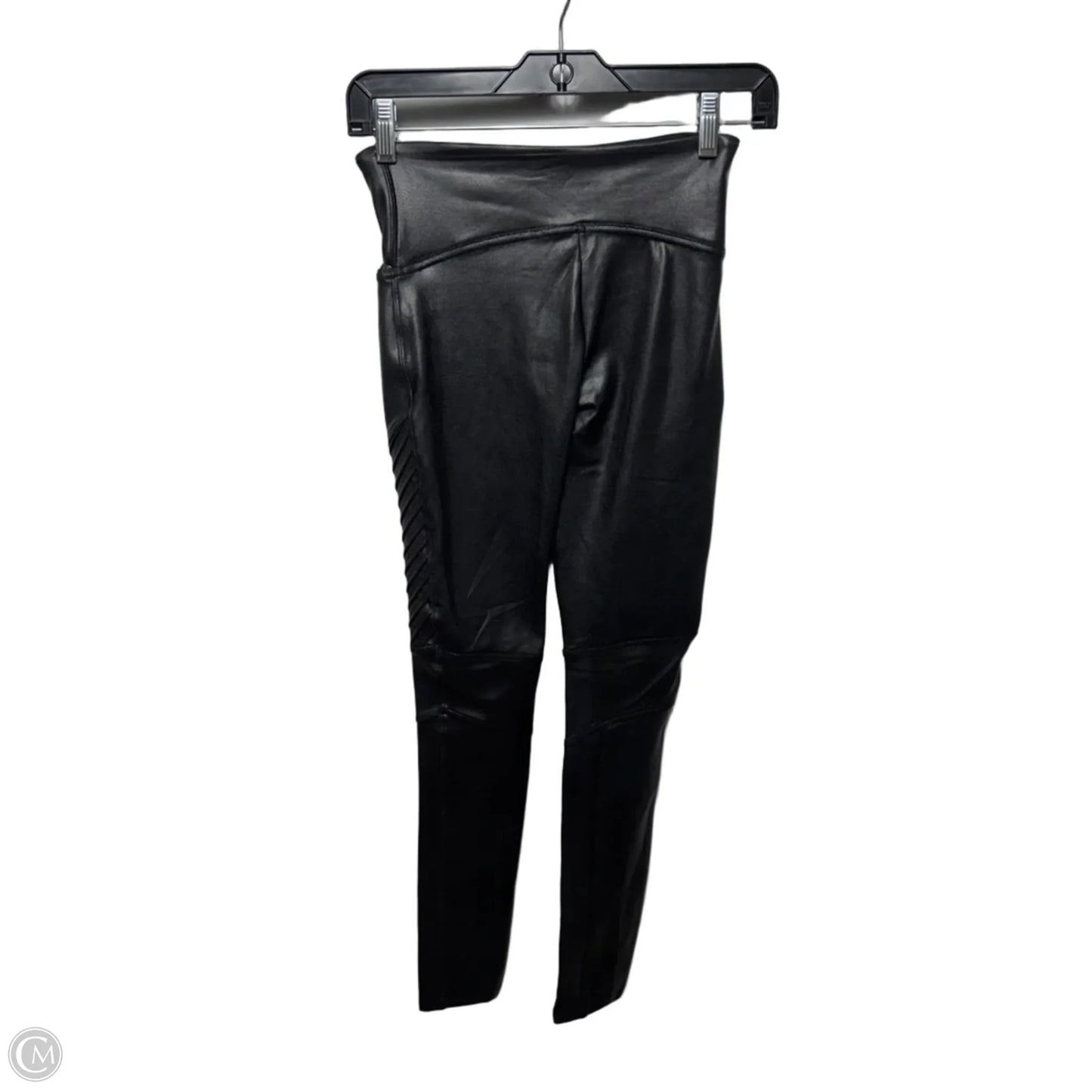 Moto Leggings By Spanx In Very Black, Size: S
